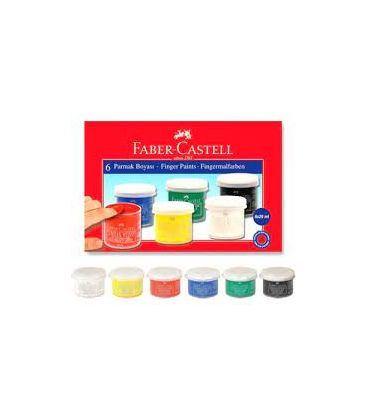 Faber-Castell Parmak Boyası 6 Renk